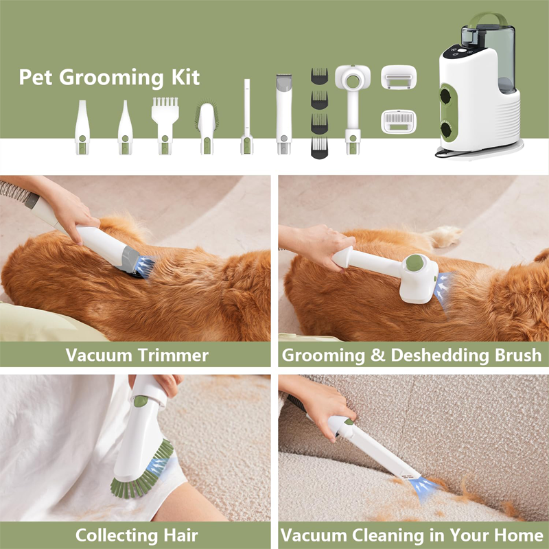 Customized LOGO Dog Grooming Kit Pet Grooming Vacuum OEM/ODM