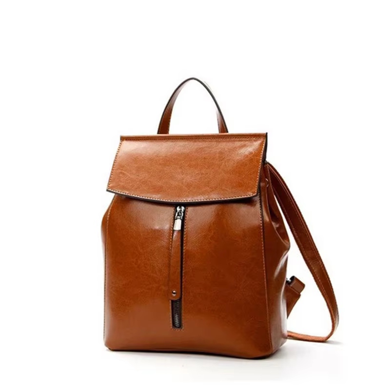 Luxury Genuine Leather Women's Backpacks Business Designer Crossbody Bags Backpack For Girls Bags Popular Leather For Ladies