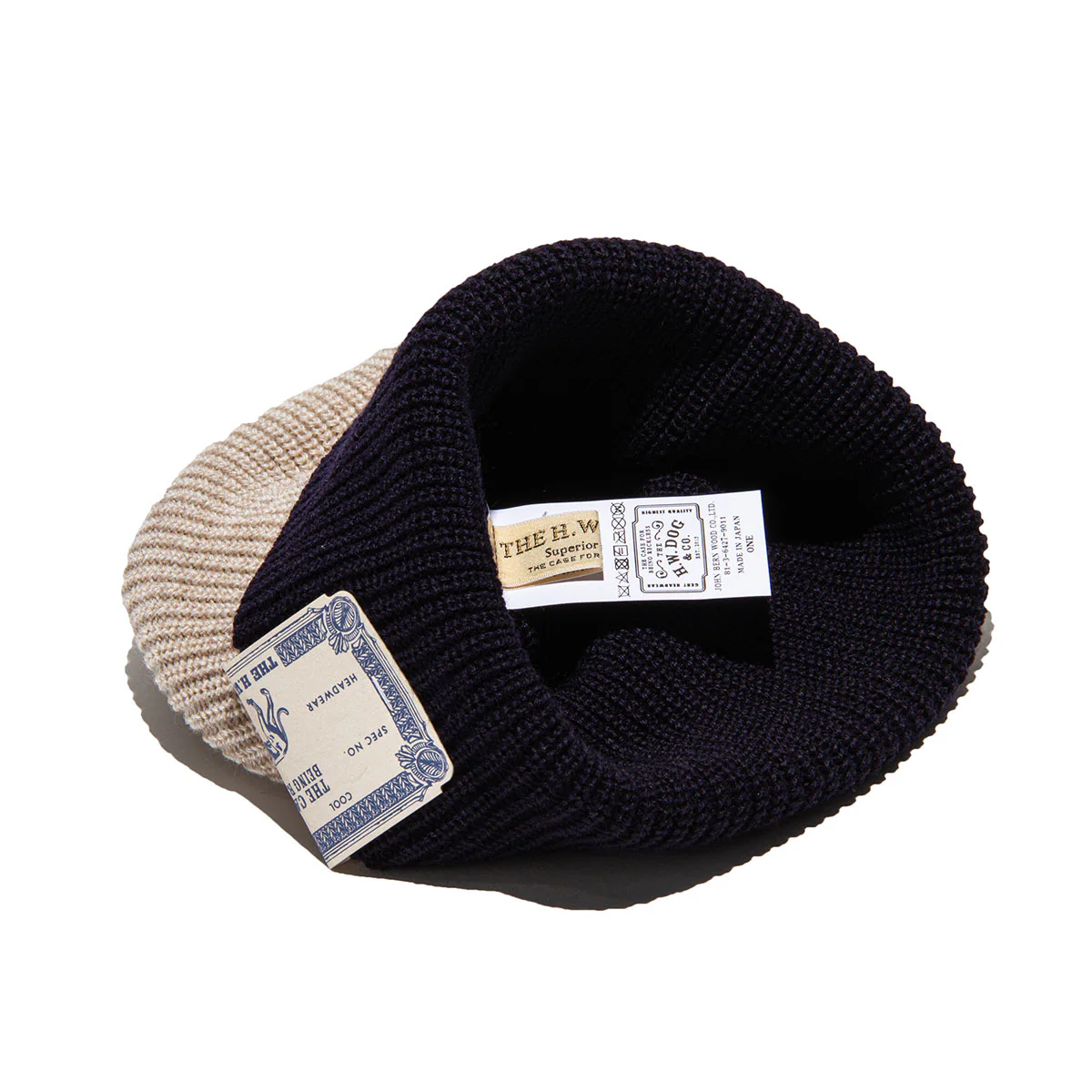 TWICE D WATCH - Natural x Navy