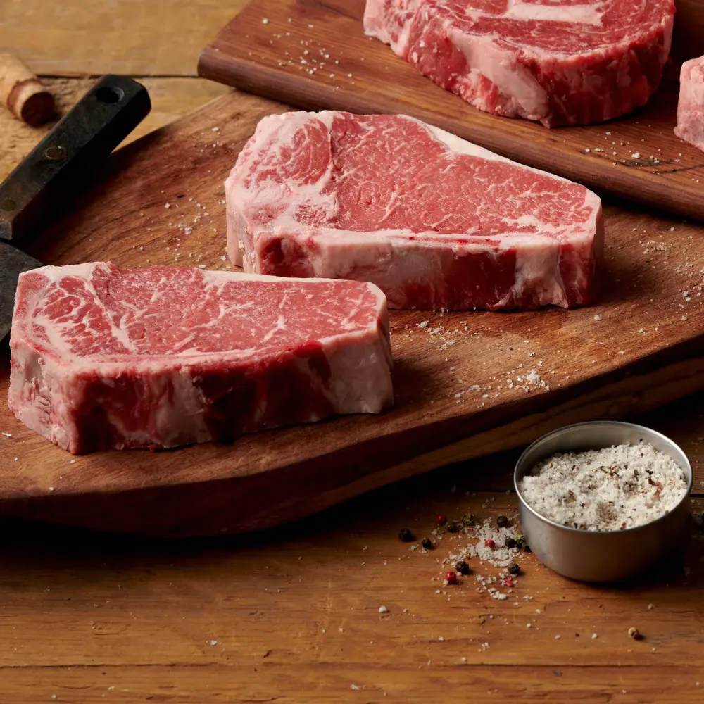 USDA CHOICE BONE-IN NEW YORK STRIP STEAK