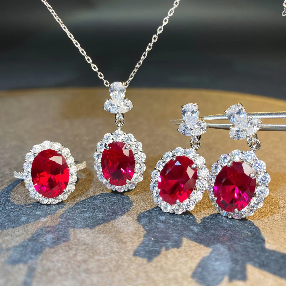 Ruby necklace