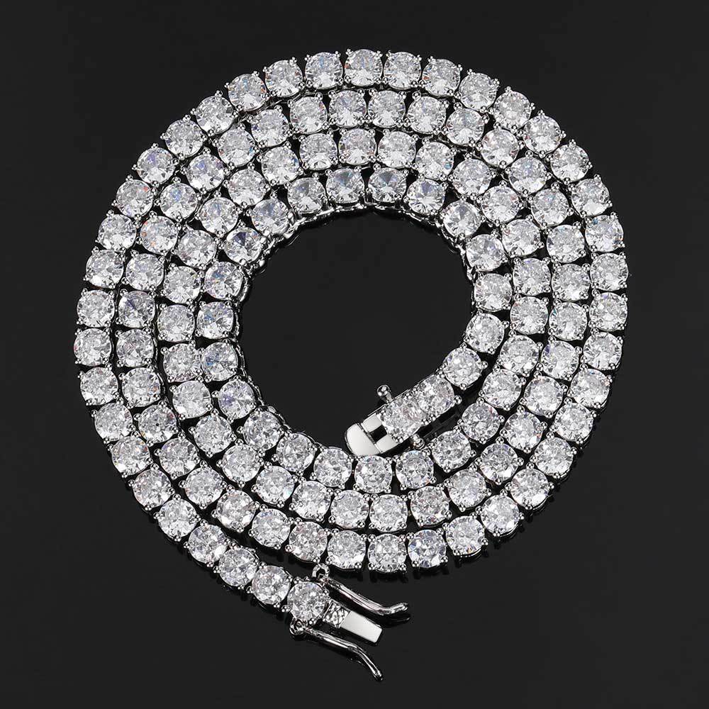Zircon tennis necklace jewelry
