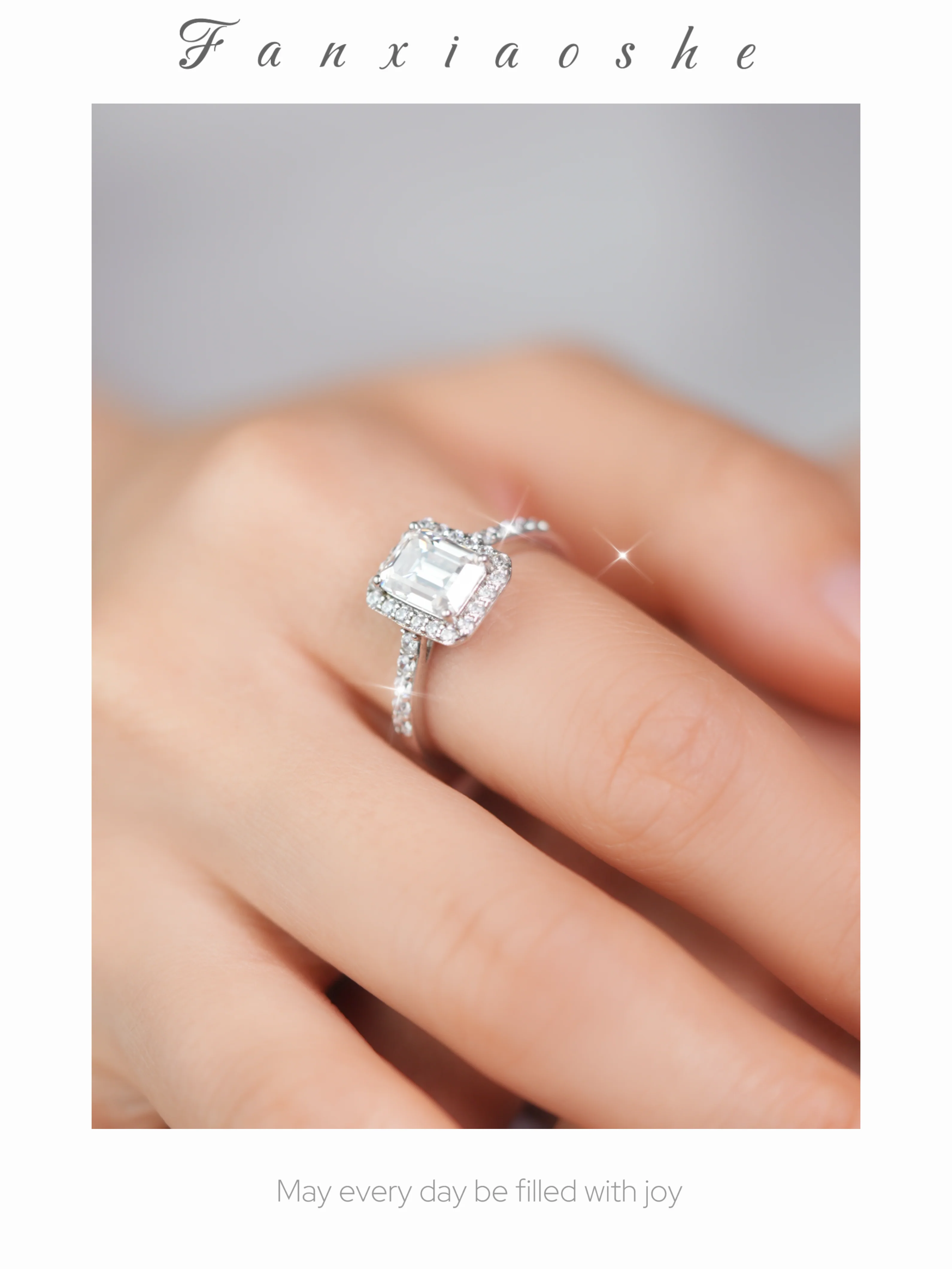 Moissanite Diamond  2ct. Rings for Women