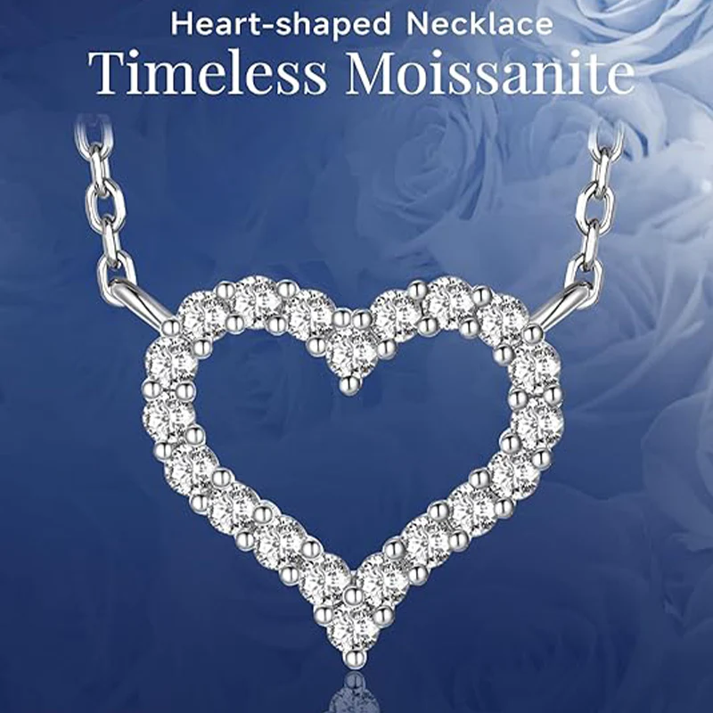 Moissnite Necklace for Women