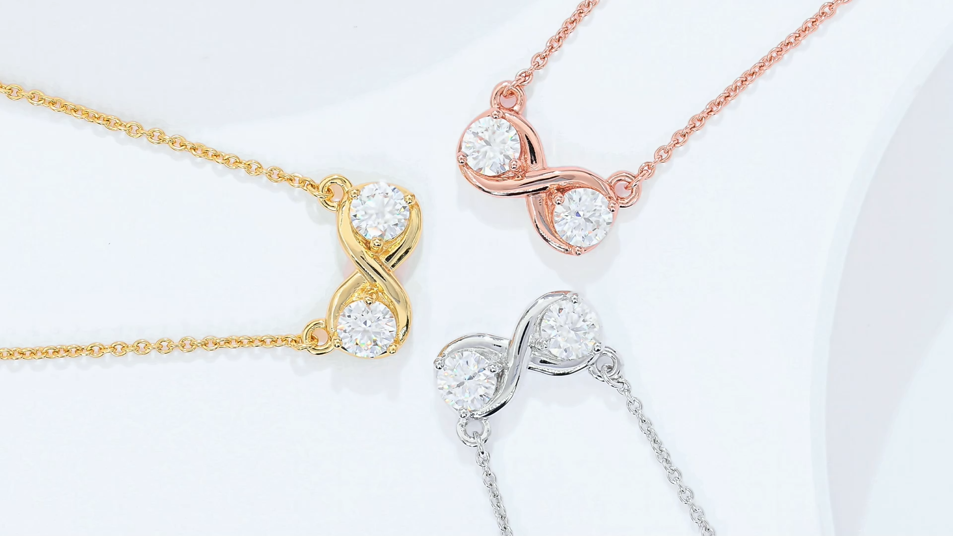 Double Ring Infinite Love  k024A