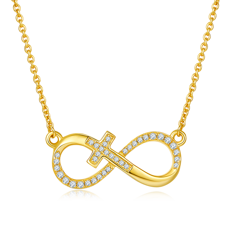 Cross Pavé Infinite Love  K020A