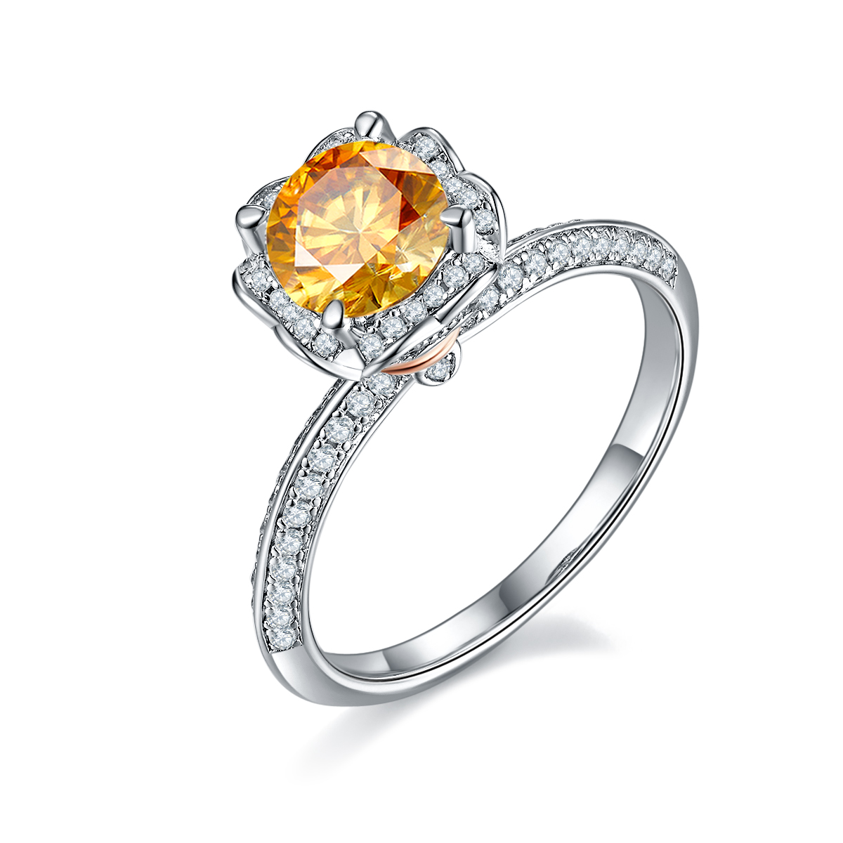 Straight Arm Luxury Set Heart Hand Bouquet