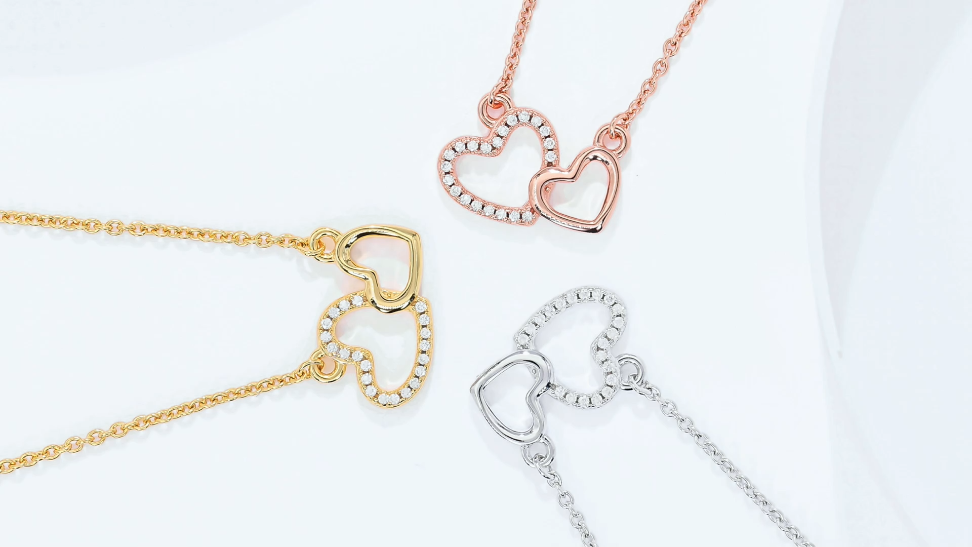 Double Core Heart Pendant   k26A