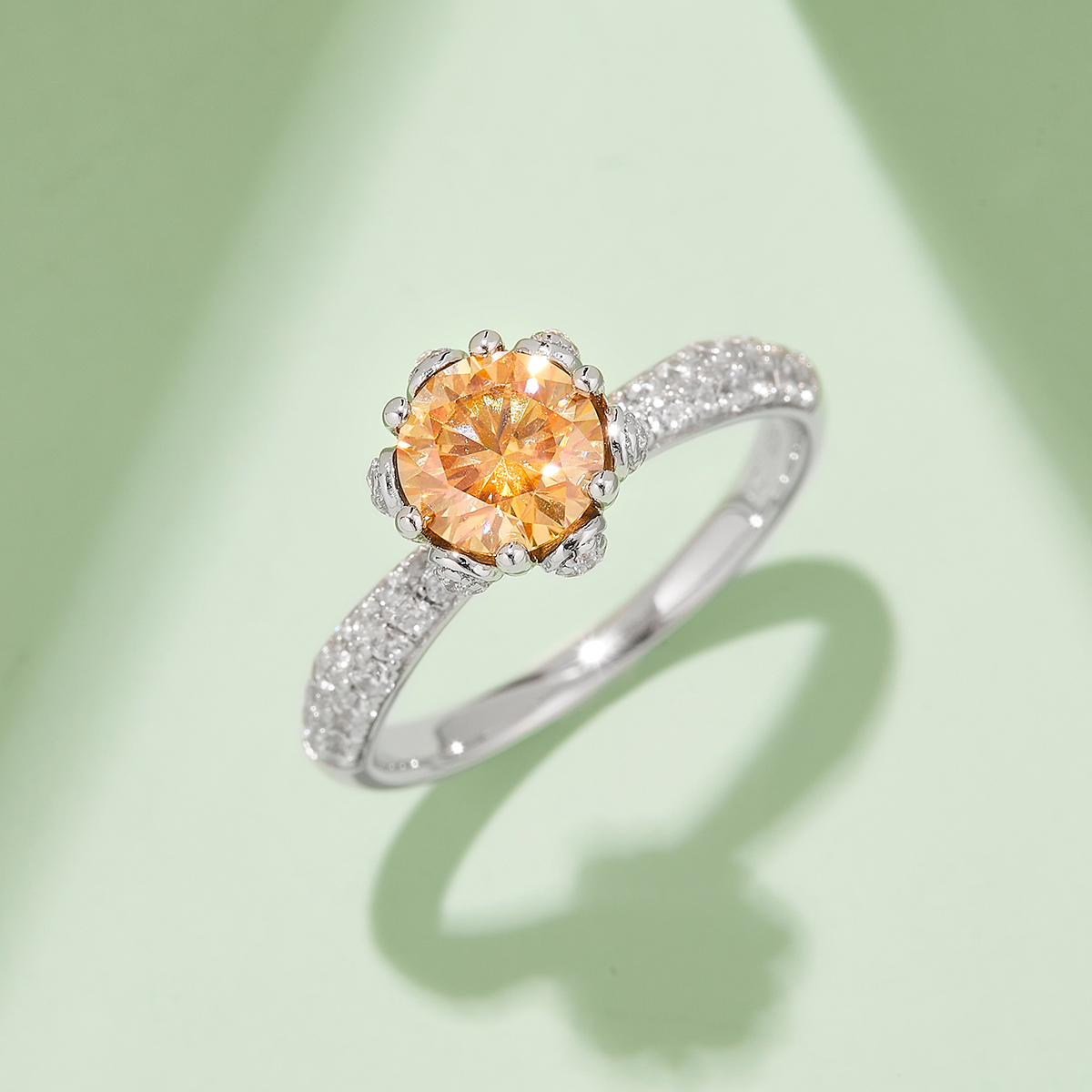 M27A  Straight arm luxuriously set God of flowers