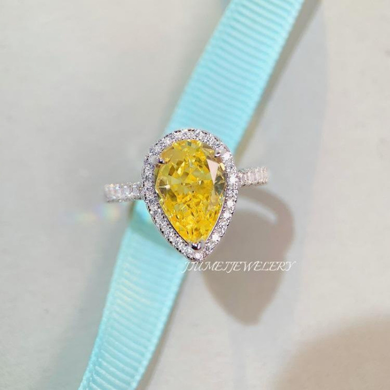 Hot-selling S925 Sterling Silver Gemstone Ring