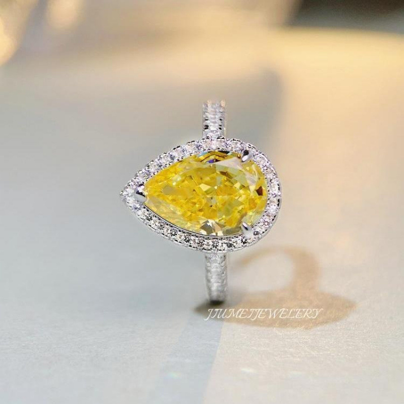 Hot-selling S925 Sterling Silver Gemstone Ring