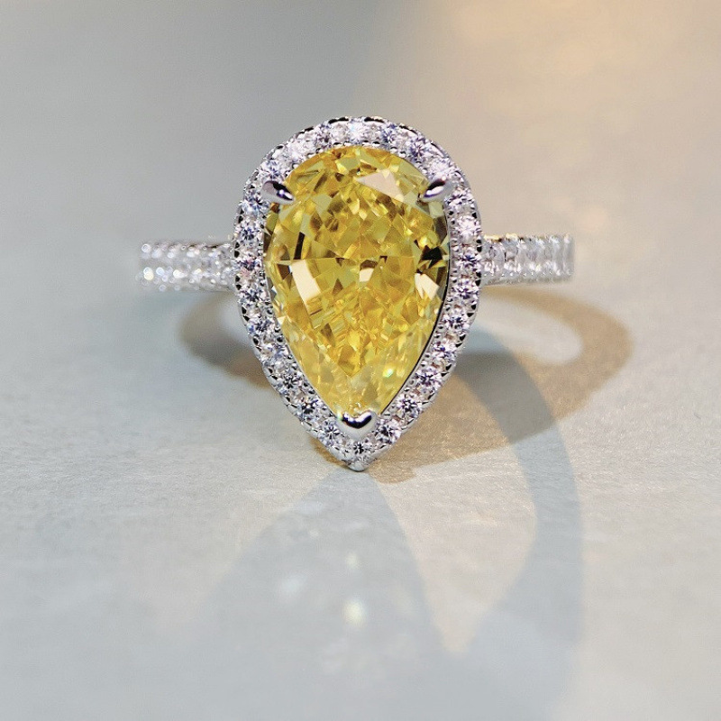 Hot-selling S925 Sterling Silver Gemstone Ring