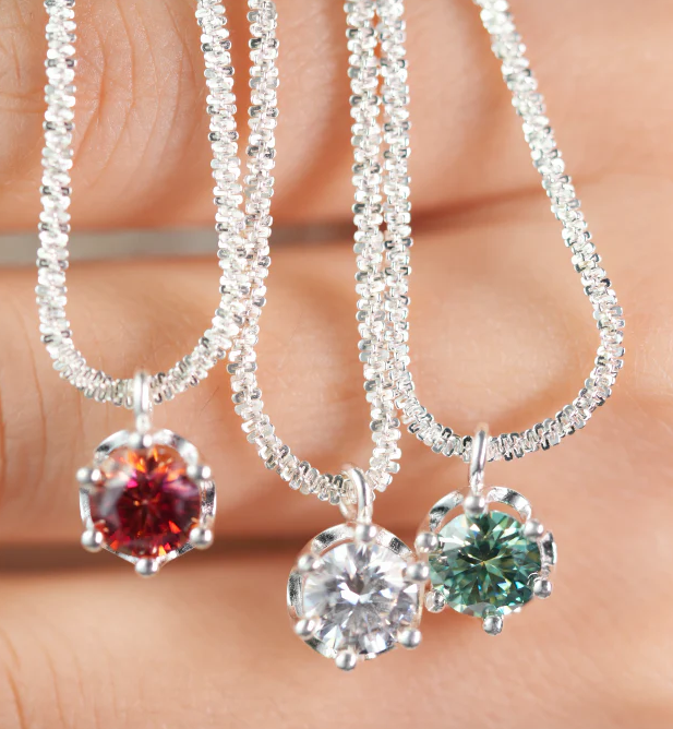 Moissanite Necklace for Women