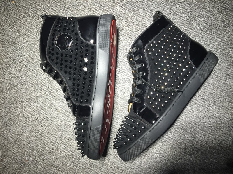 Christian Louboutin High Top Flats Men Sneakers