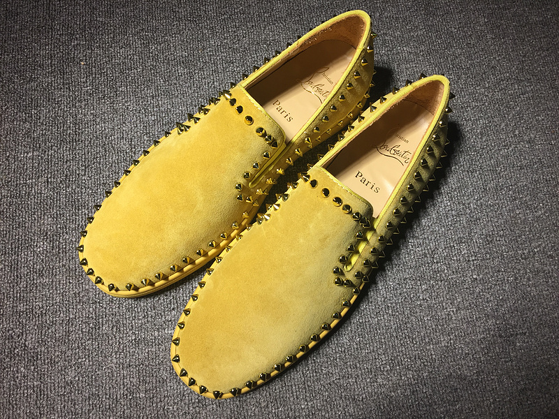 Louboutin For Man Sneakers Christian Louboutin Flat Boat Shoes