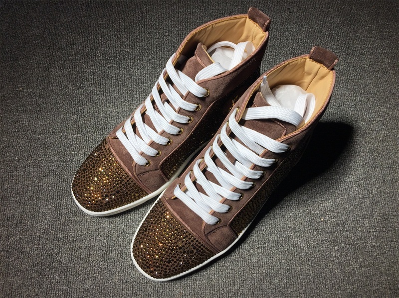 Christian Louboutin High Top Flats Men Sneakers