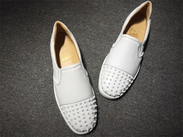Louboutin For Man Sneakers Christian Louboutin Flat Boat Shoes