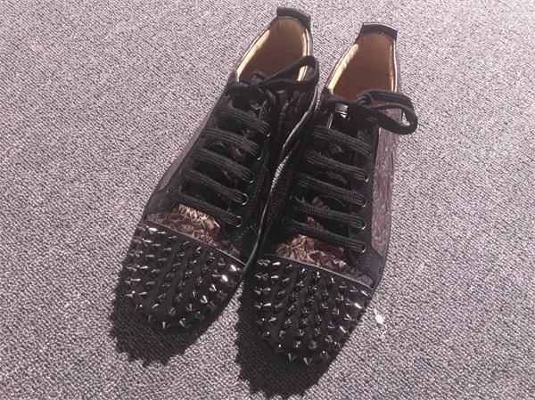 Christian Louboutin Sneaker Low Top Junior Men Shoes