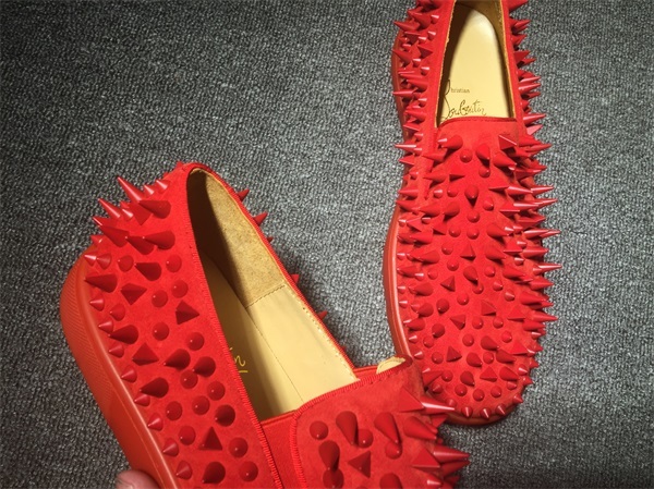 Louboutin For Man Sneakers Christian Louboutin Flat Boat Shoes