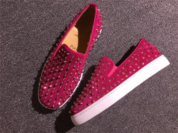 Louboutin For Man Sneakers Christian Louboutin Flat Boat Shoes
