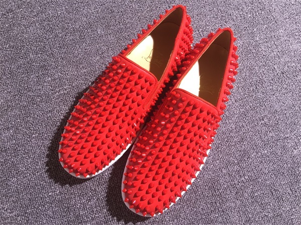Louboutin For Man Sneakers Christian Louboutin Flat Boat Shoes