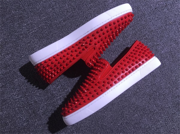 Louboutin For Man Sneakers Christian Louboutin Flat Boat Shoes