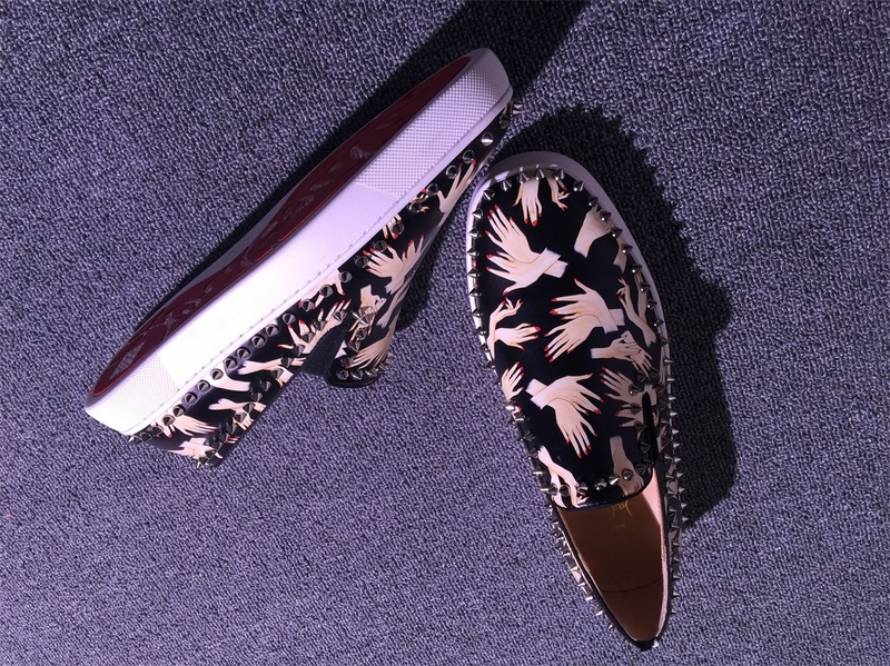 Louboutin For Man Sneakers Christian Louboutin Flat Boat Shoes