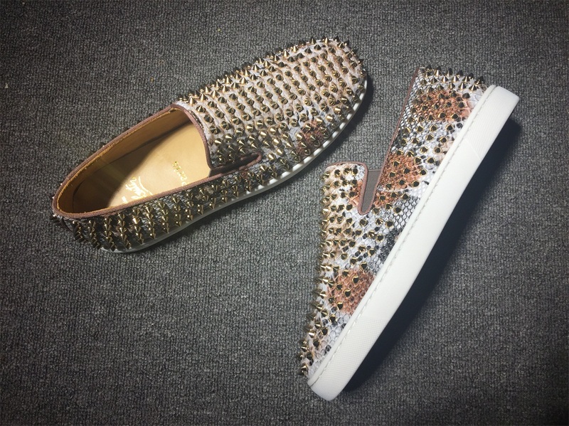 Louboutin For Man Sneakers Christian Louboutin Flat Boat Shoes