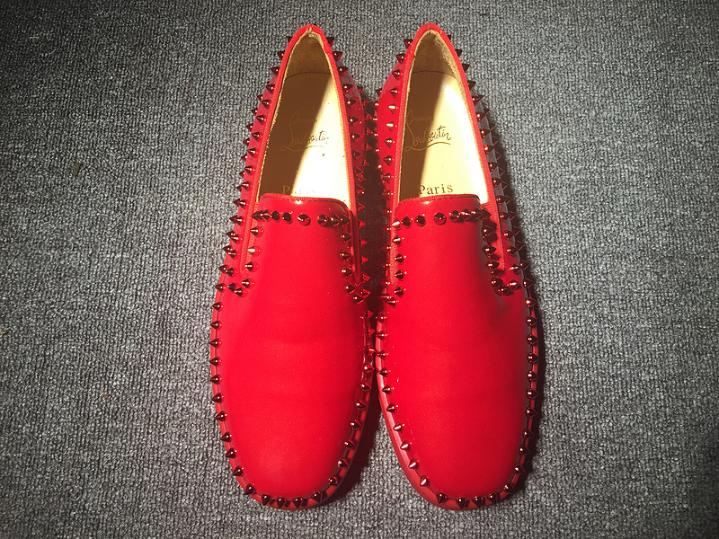 Louboutin For Man Sneakers Christian Louboutin Flat Boat Shoes