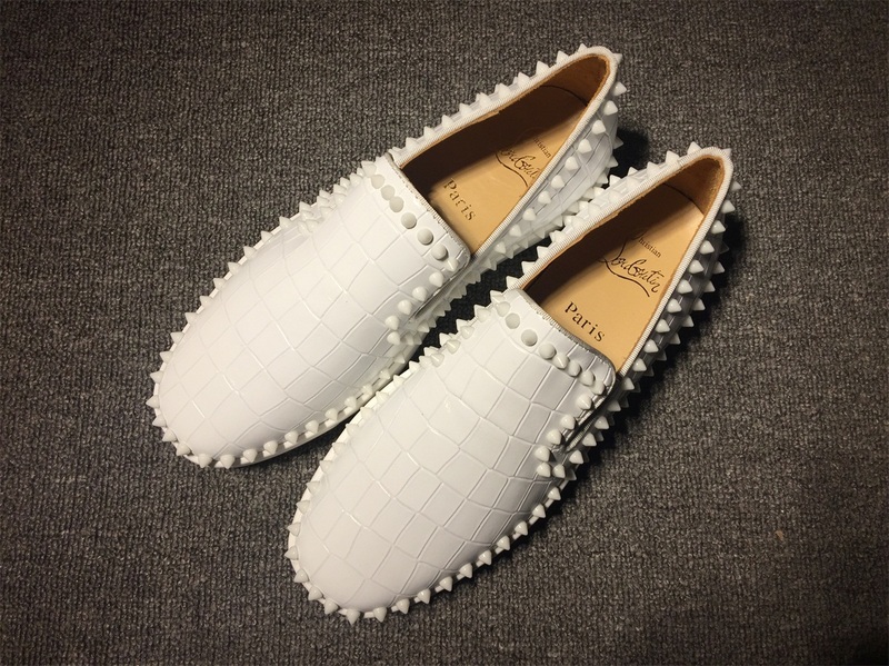 Louboutin For Man Sneakers Christian Louboutin Flat Boat Shoes