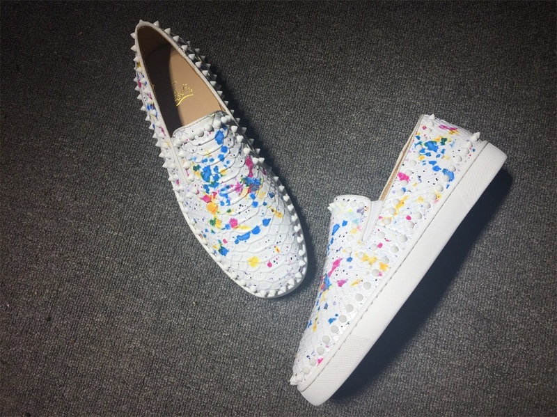 Louboutin For Man Sneakers Christian Louboutin Flat Boat Shoes
