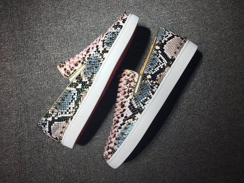 Louboutin For Man Sneakers Christian Louboutin Flat Boat Shoes