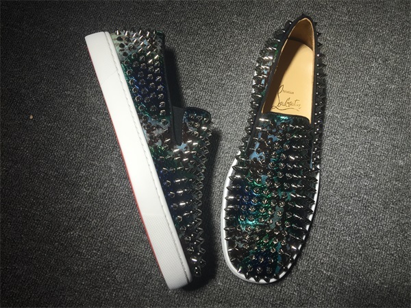 Louboutin For Man Sneakers Christian Louboutin Flat Boat Shoes