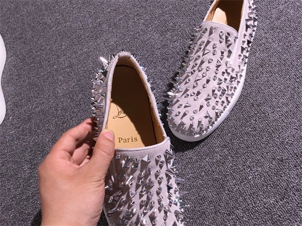 Louboutin For Man Sneakers Christian Louboutin Flat Boat Shoes