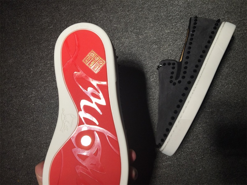 Louboutin For Man Sneakers Christian Louboutin Flat Boat Shoes