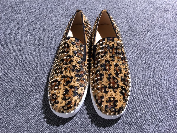 Louboutin For Man Sneakers Christian Louboutin Flat Boat Shoes