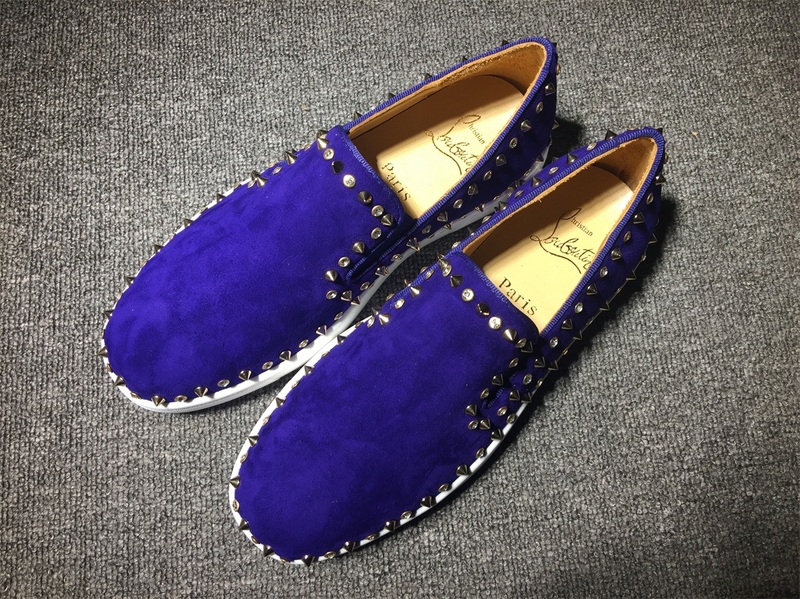 Louboutin For Man Sneakers Christian Louboutin Flat Boat Shoes