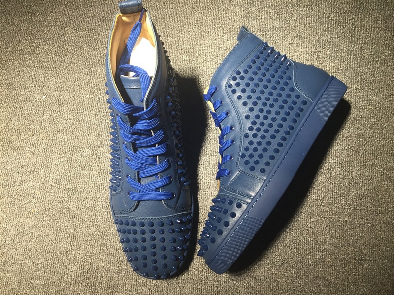 Christian Louboutin High Top Flats Men Sneakers
