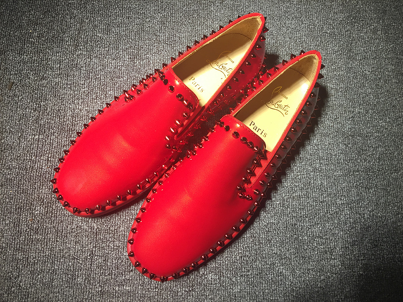 Louboutin For Man Sneakers Christian Louboutin Flat Boat Shoes