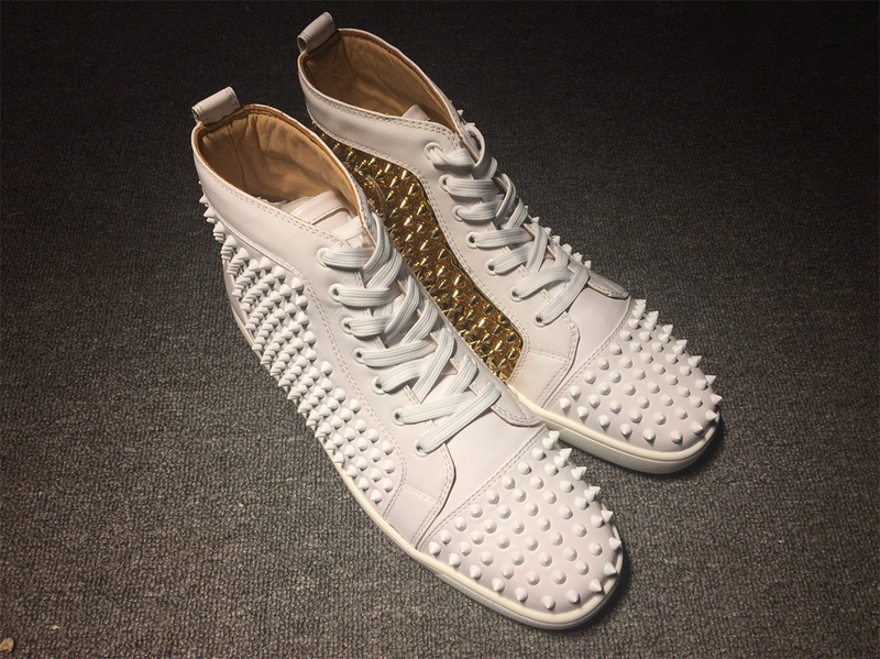 Christian Louboutin High Top Flats Men Sneakers
