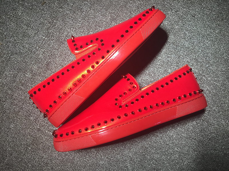 Louboutin For Man Sneakers Christian Louboutin Flat Boat Shoes