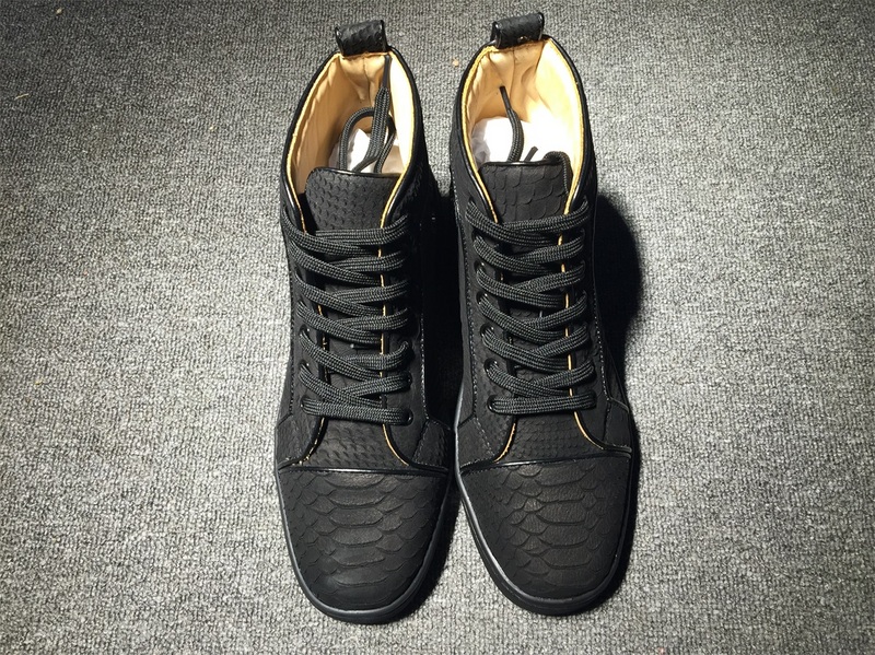 Christian Louboutin High Top Flats Men Sneakers