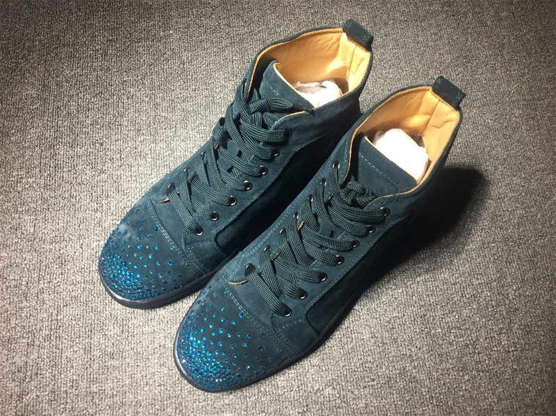 Christian Louboutin High Top Flats Men Sneakers