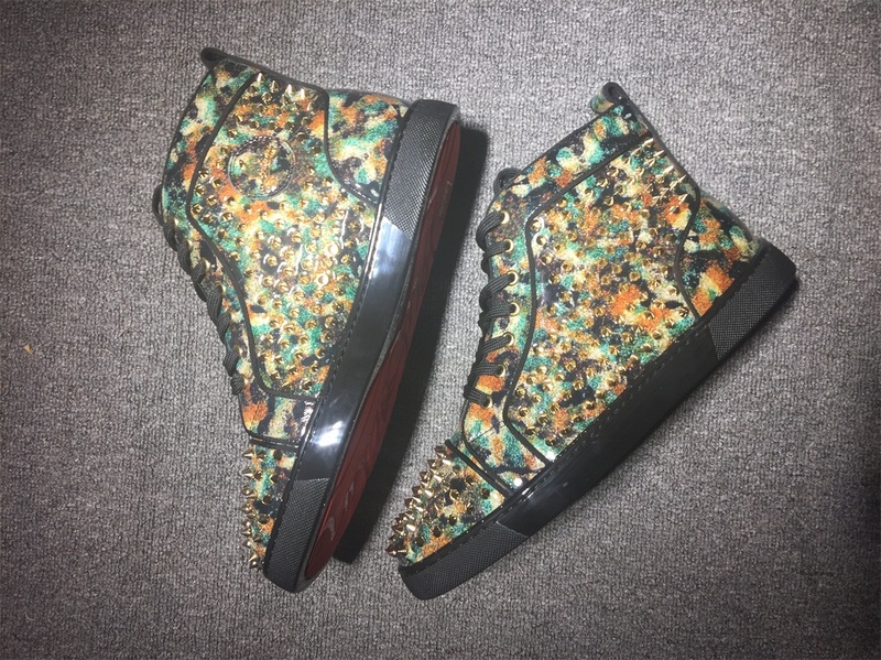 Christian Louboutin High Top Flats Men Sneakers