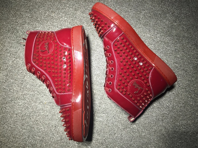 Christian Louboutin High Top Flats Men Sneakers