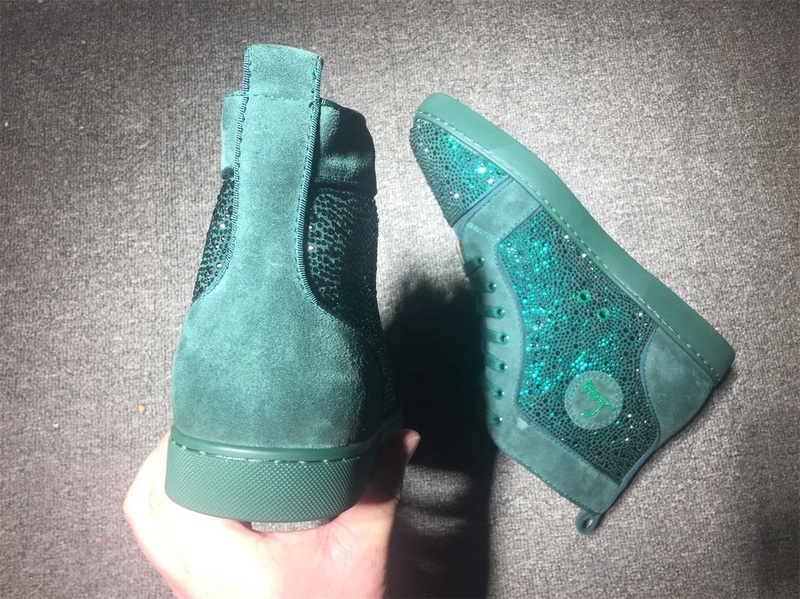 Christian Louboutin High Top Flats Men Sneakers