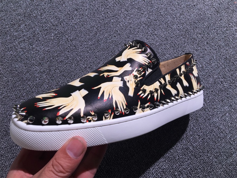 Louboutin For Man Sneakers Christian Louboutin Flat Boat Shoes