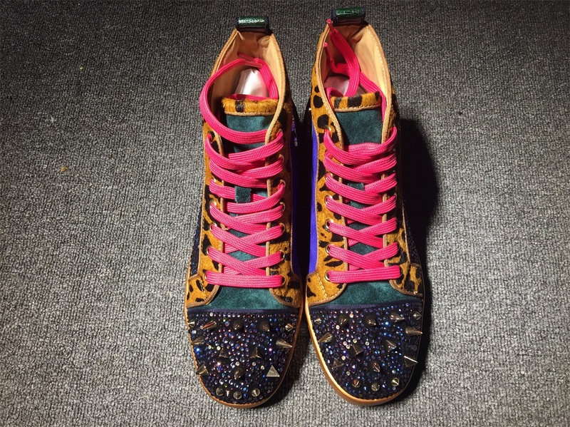 Christian Louboutin High Top Flats Men Sneakers