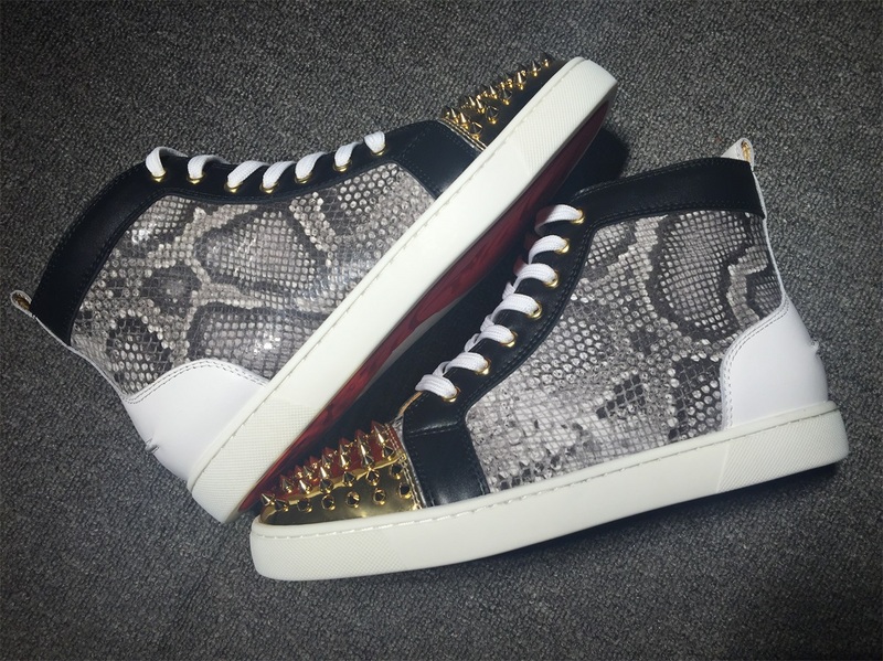 Christian Louboutin High Top Flats Men Sneakers