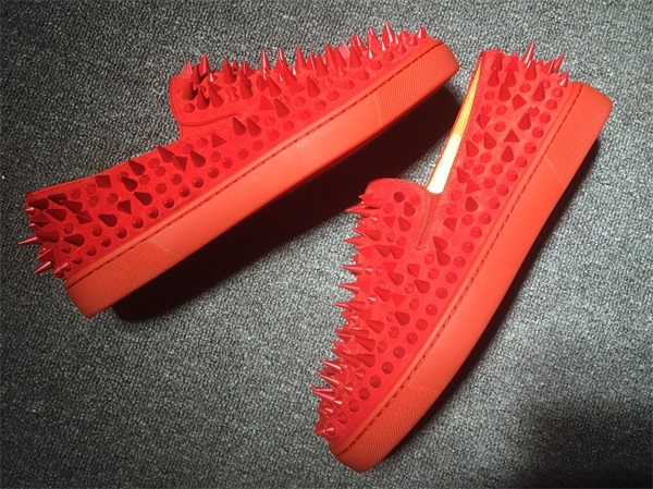 Louboutin For Man Sneakers Christian Louboutin Flat Boat Shoes